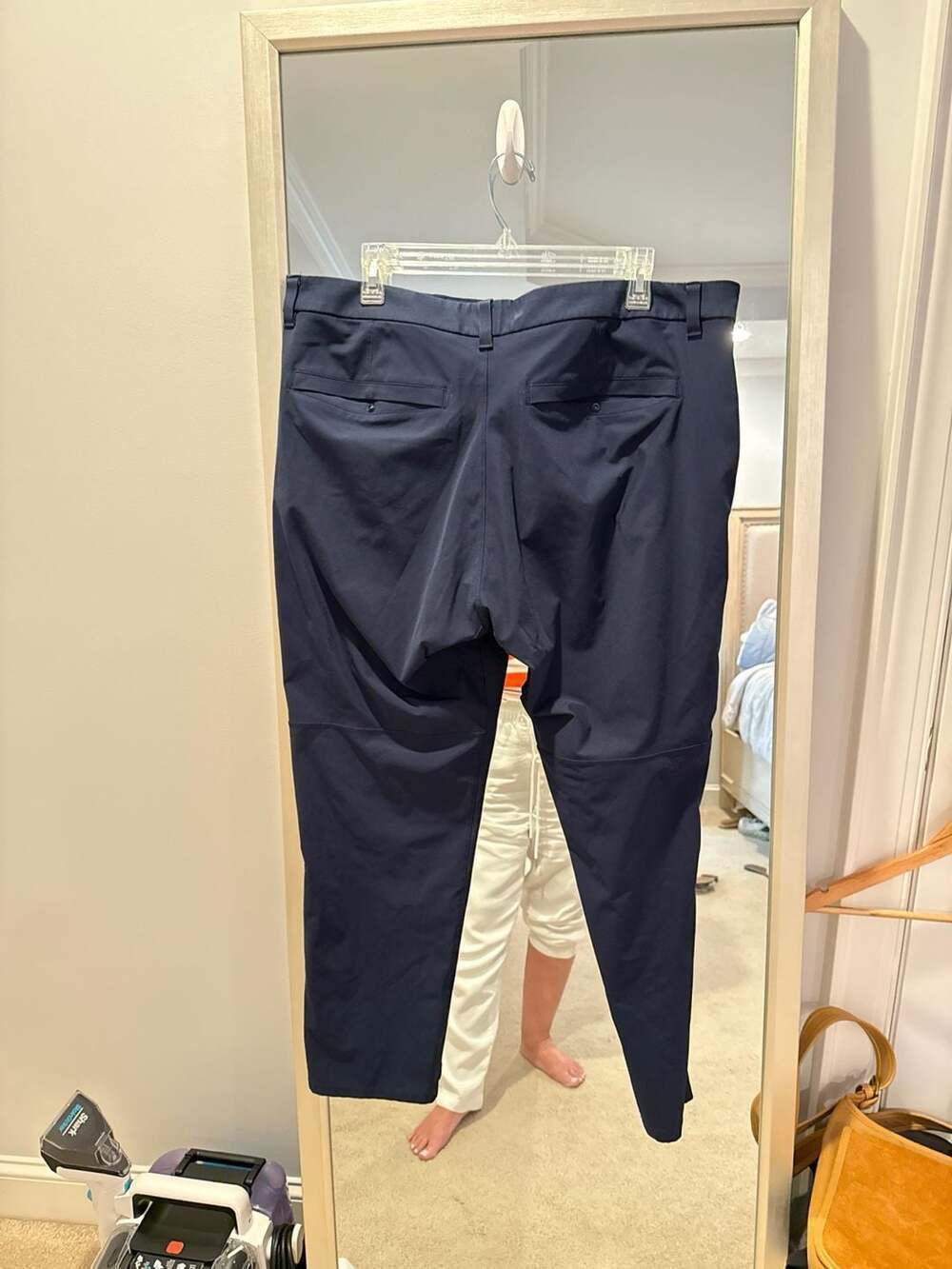 Lululemon Men's Commission Pant Slim Warpstreme Navy Blue Size 38 - Picture 12 of 13
